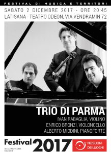 Locandina del Trio di PArma